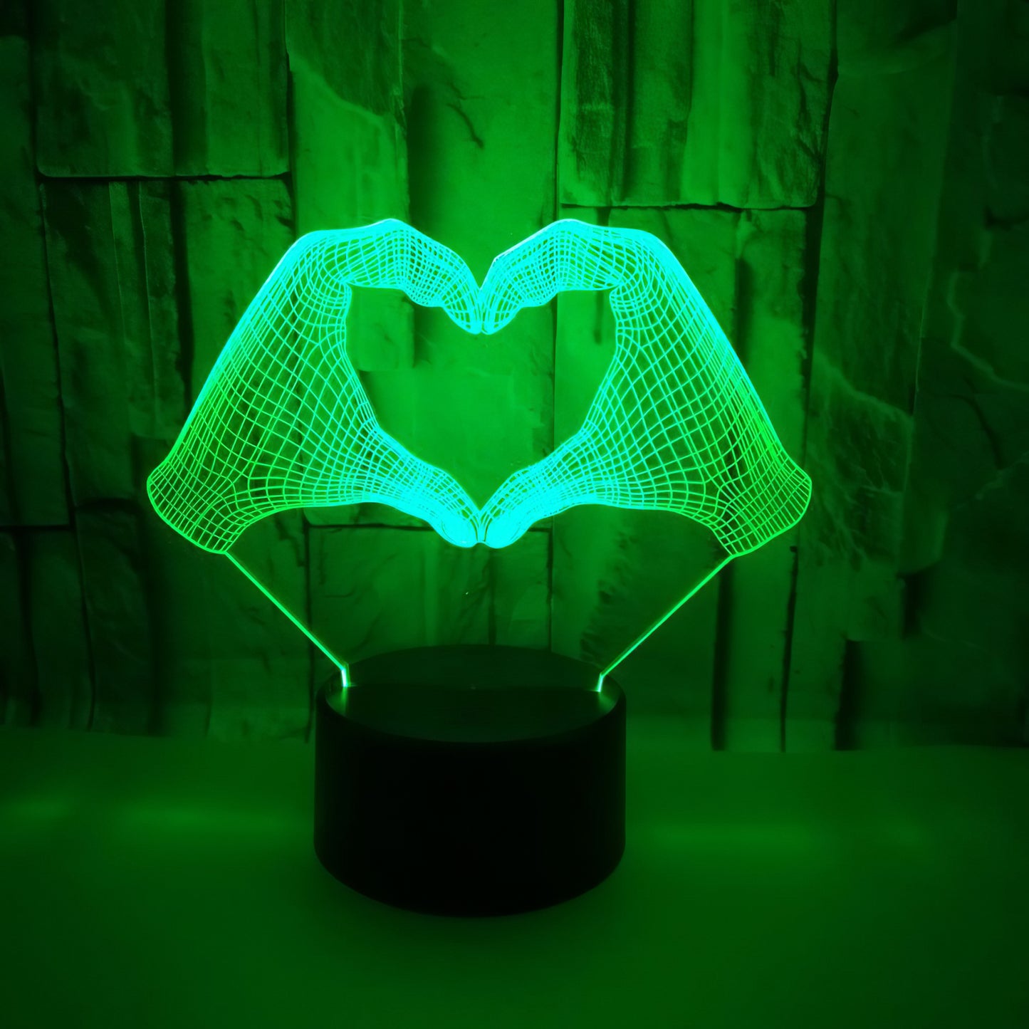 Personalized Photo LED Lights, 16 Colors Variable Couple Bedside Lamps, Valentine's Day, Wedding Anniversary Couple Gift