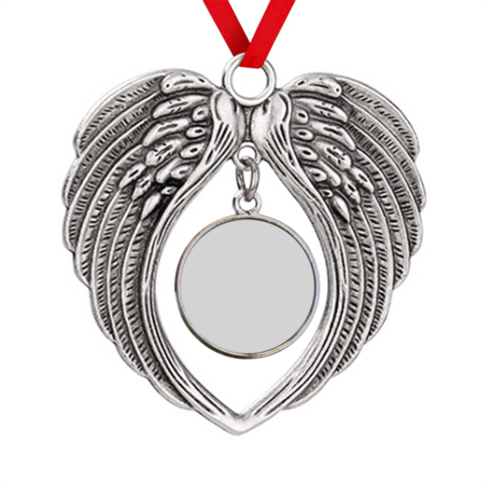Moon Butterflies Jar Memorial Personalized Zinc Alloy Ornaments