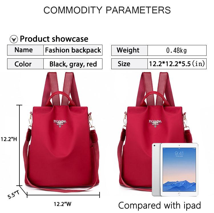 Faith Cross Flowers Backpack No.3SY4O9