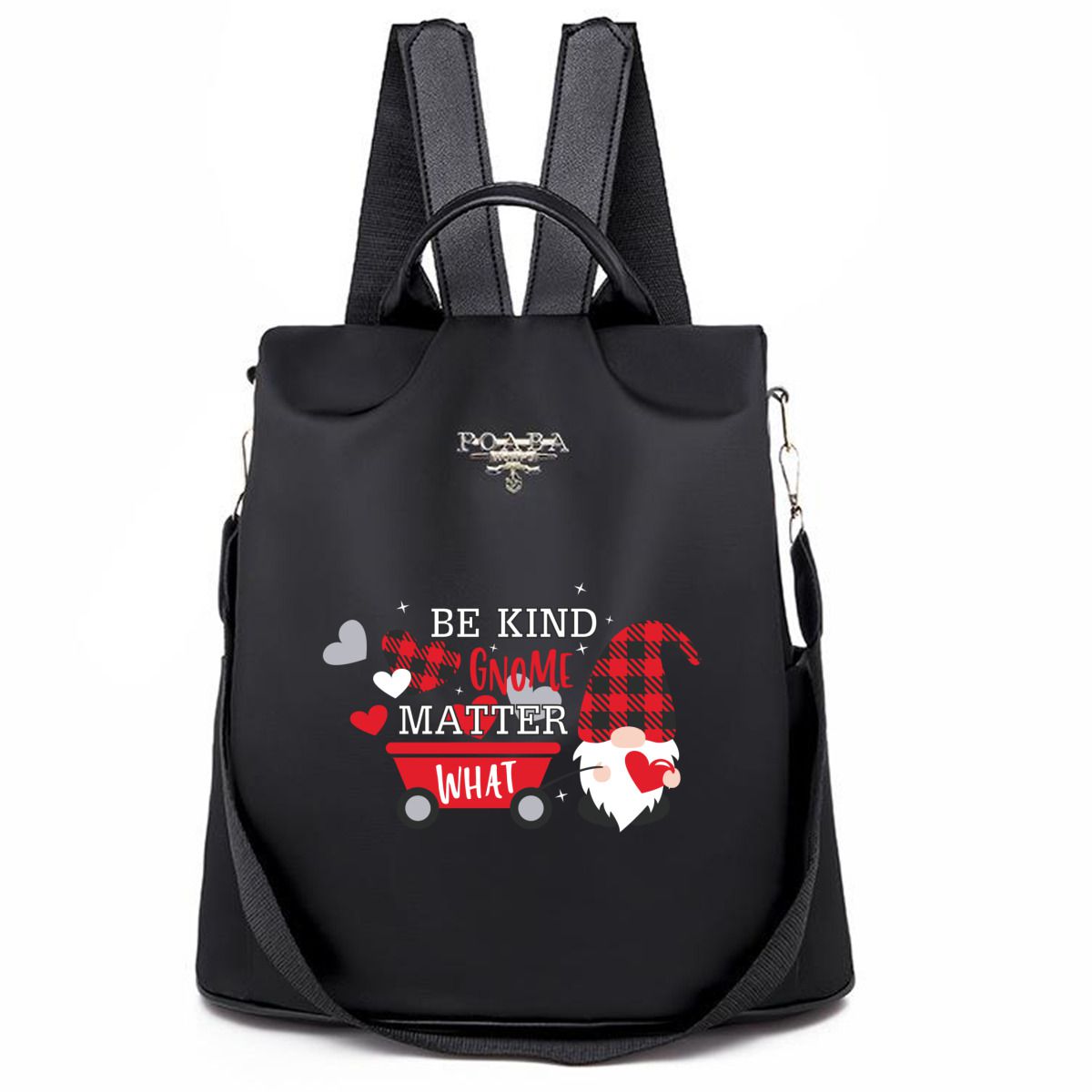 Be Kind Gnome Matter What Backpack No.G4GRGL