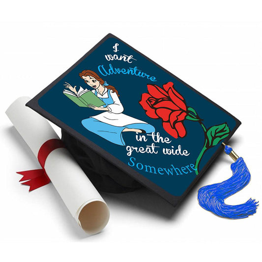 Graduation Cap Topper - Beauty and The Beast - Tassel Topper