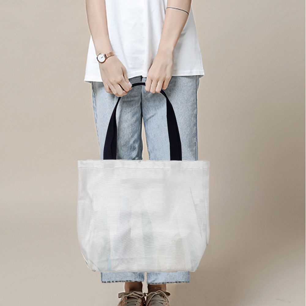 Belongs To Fluffy Sitting Cats Personalized Canvas Bag